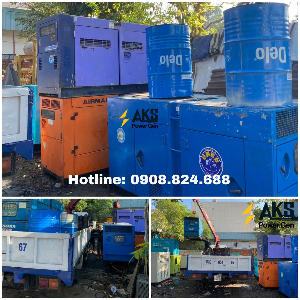 Cho thuê máy phát điện TPHCM giá rẻ uy tín Lắp đặt tận nơi