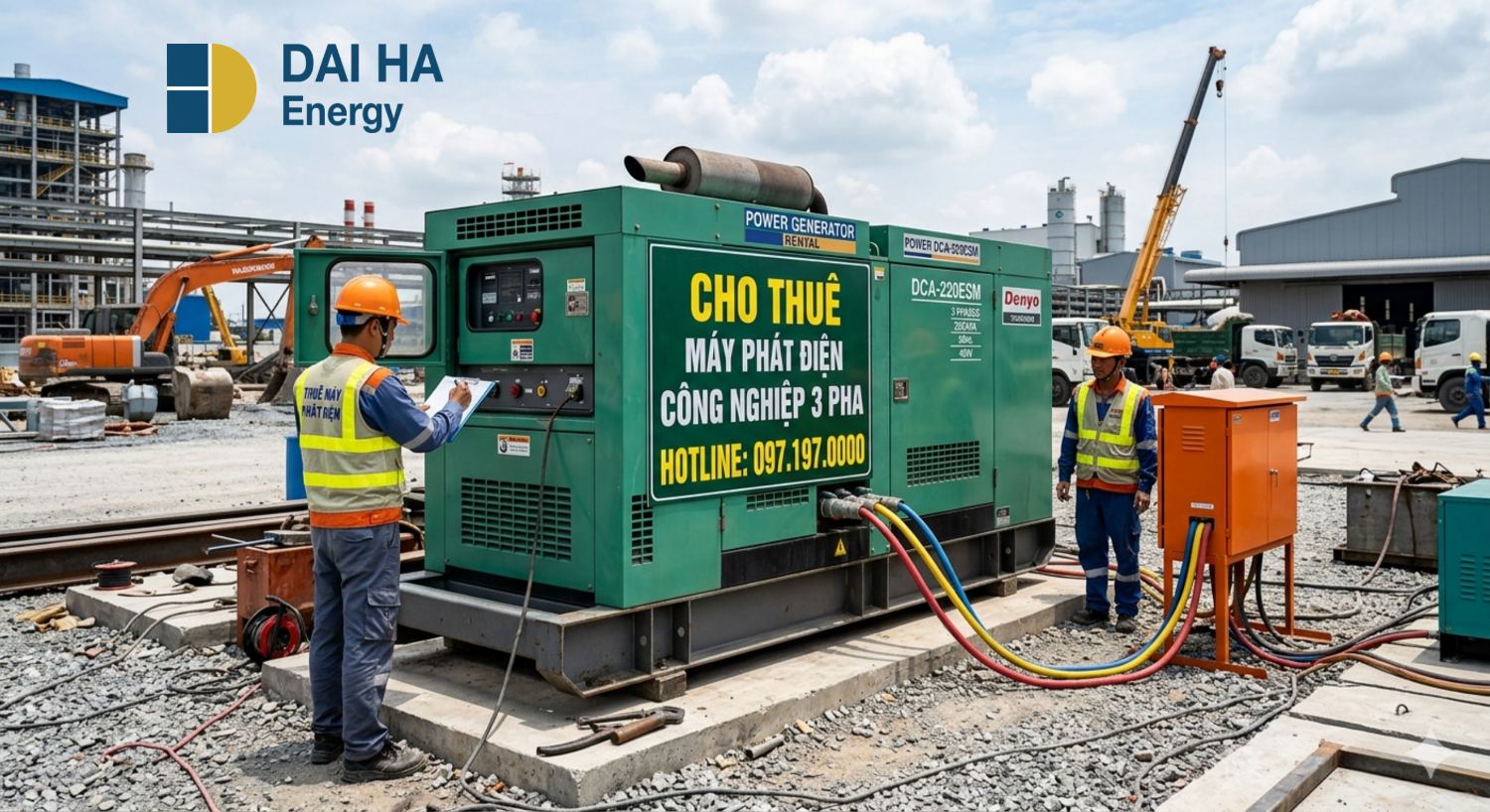 Cho thuê máy phát điện Cần Thơ - AKS Việt Nam
