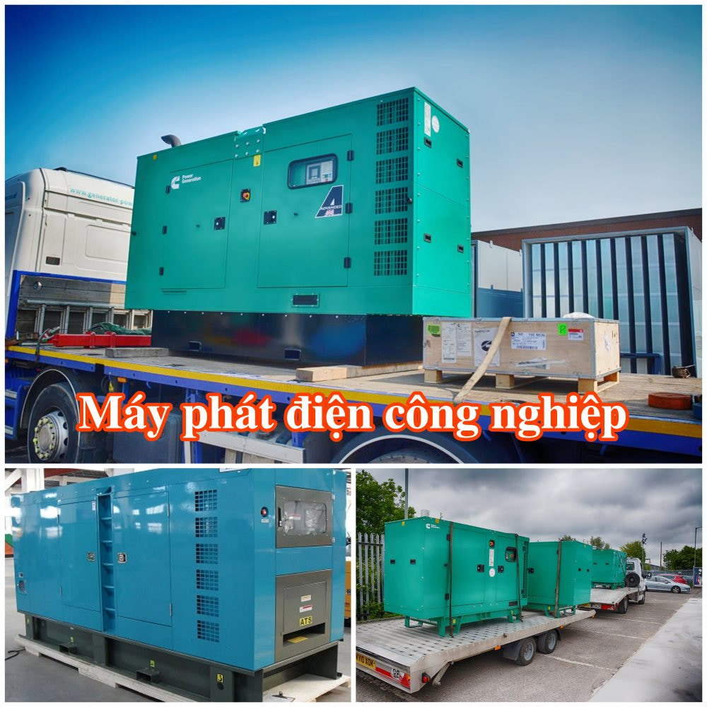 Cho thuê máy phát điện công nghiệp Đồng Tháp - Máy Mới, tiết kiệm nhiên liệu