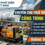 Cho Thuê Máy Phát Điện Cà Mau - Phục Vụ Công Trình & Sự Kiện