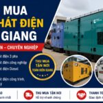 Thu Mua Máy Phát Điện Kiên Giang Giá Cao Uy Tín