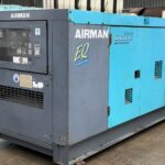 AIRMAN 100kVA Cũ Máy phát điện Nhật Bãi Đồng Bộ Chính Hãng