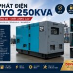 Denyo 250kVA Cũ Nhật Bãi đồng bộ chính hãng