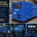 Komatsu 350kVA cũ Máy phát điện Đồng Bộ Nhật Bản chính hãng