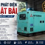 Mitsubishi 150kVA cũ Máy phát điện Nhật Bãi Đồng Bộ Chính Hãng