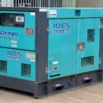 Denyo 10kVA cũ Nhật bãi Máy phát điện 3 pha đồng bộ chính hãng