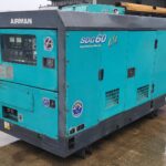 AIRMAN 60kVA cũ máy phát điện Nhật Bãi đồng bộ chính hãng