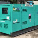 Mitsubishi 60kVA cũ Máy phát điện Nhật Bãi đồng bộ