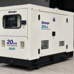 Denyo 20kVA cũ Máy phát điện Nhật bãi siêu Tiết kiệm nhiên liệu